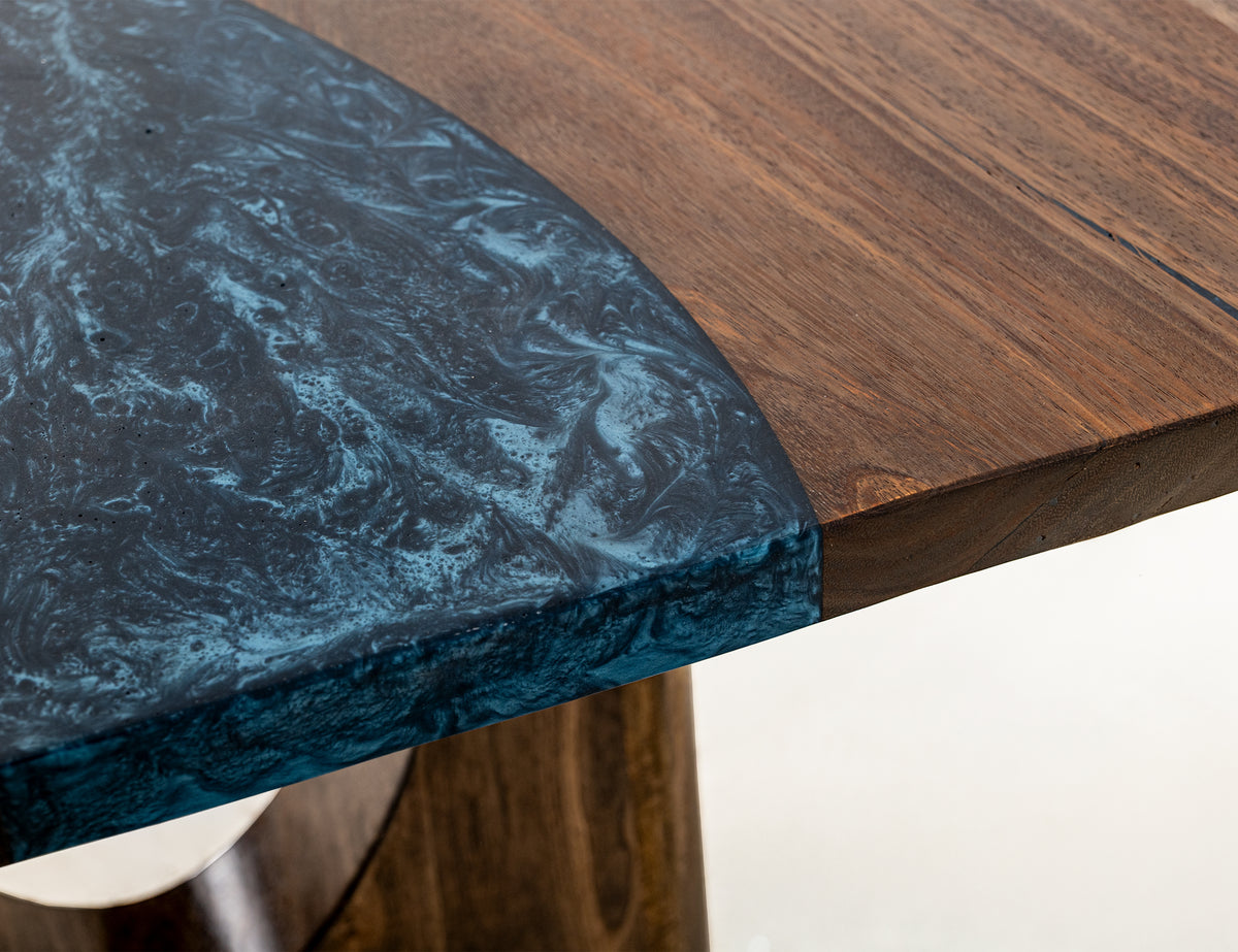 Zaphiro Table, Brown, Top