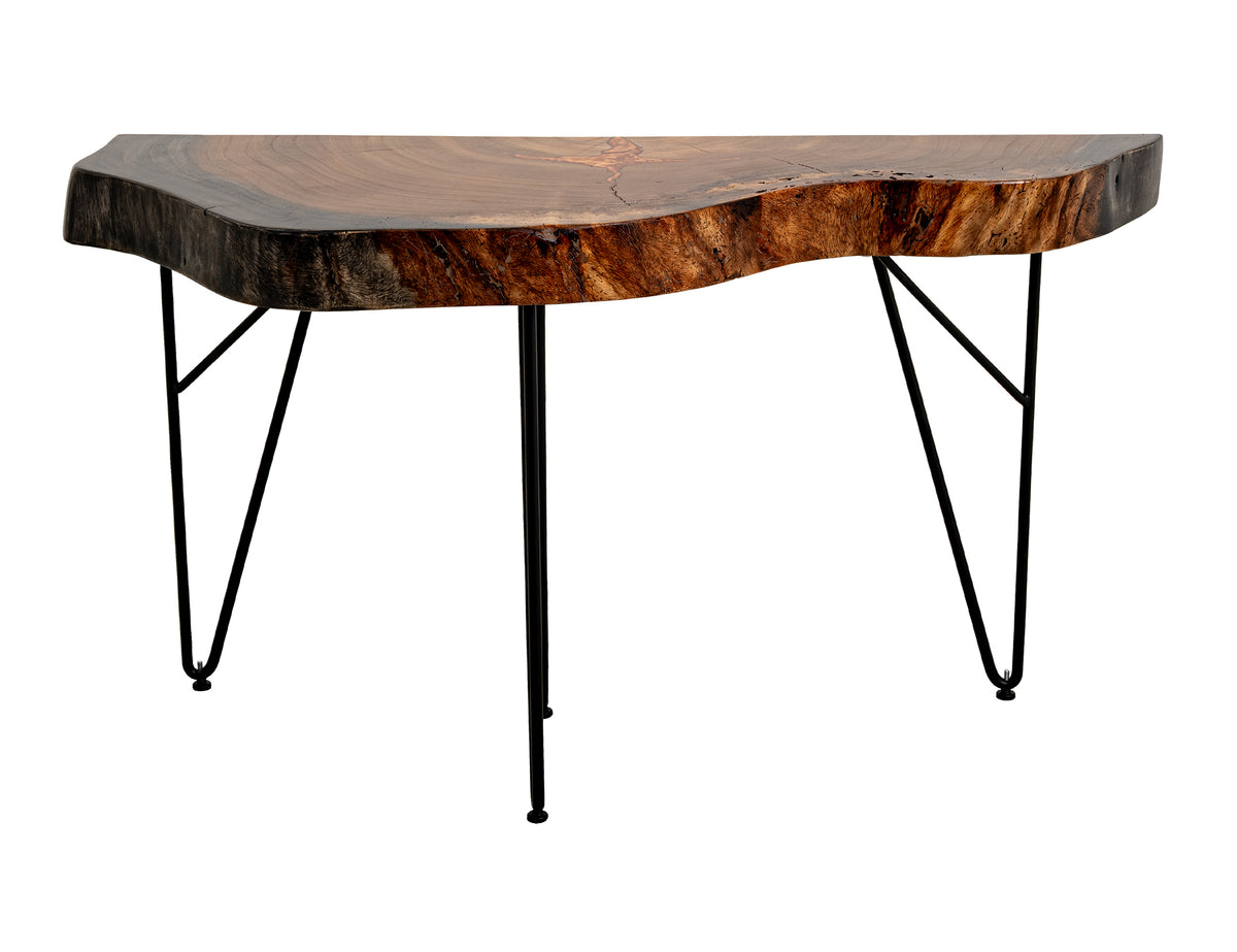 Parota Epoxy Sofa Table, Live Edge - IFD8351SFTOR