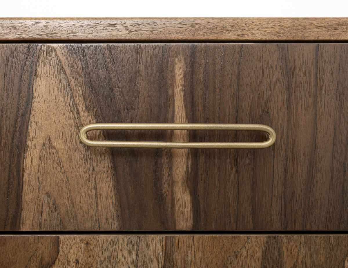 Balam Buffet, Brown, 4 Drawer & 2 Door