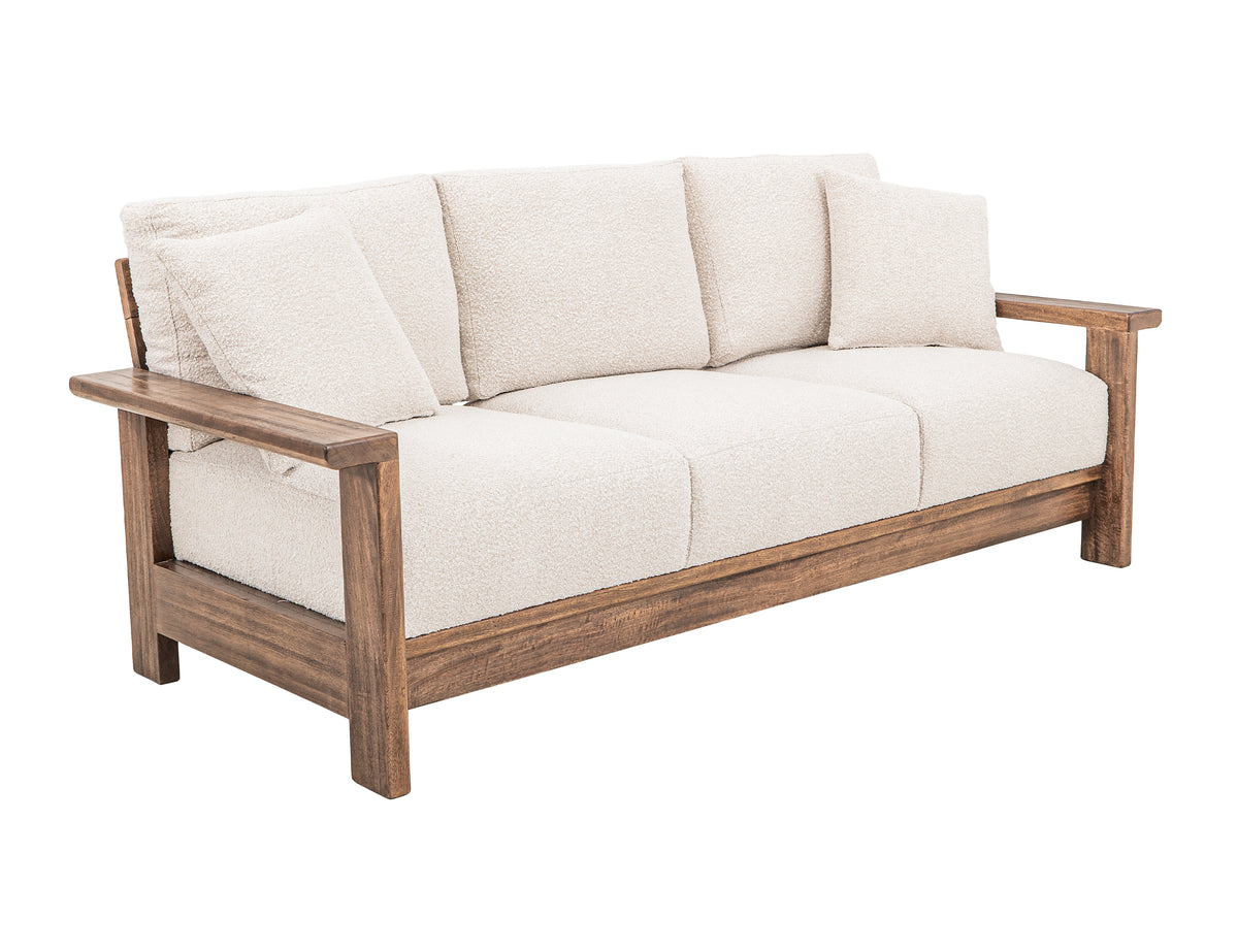 Duna Sofa, Wooden Frame, Upholstered