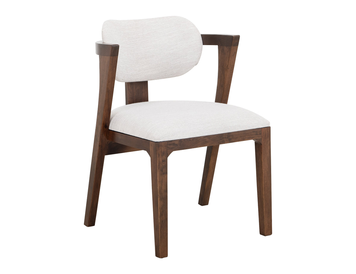 Zaphiro Upholstered Chair, Brown - IFD5951CHUIV