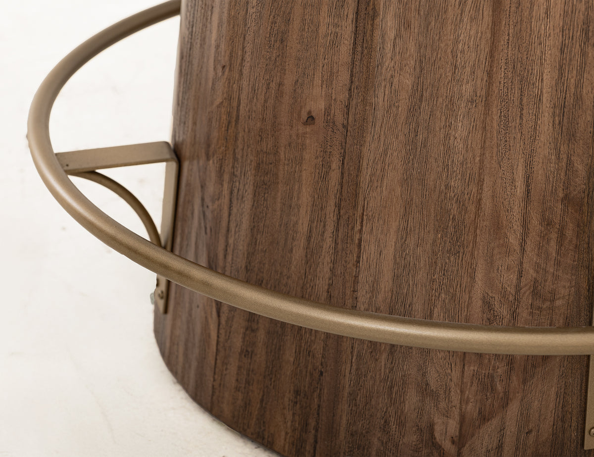 Balam Bistro Table, Brown, Base