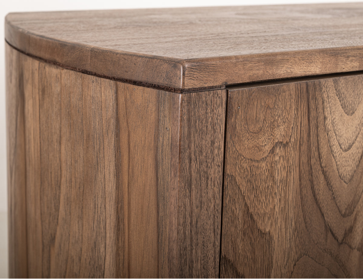 Balam Gentleman Chest, Brown, 5 Drawer & 2 Door Gentleman's Chest