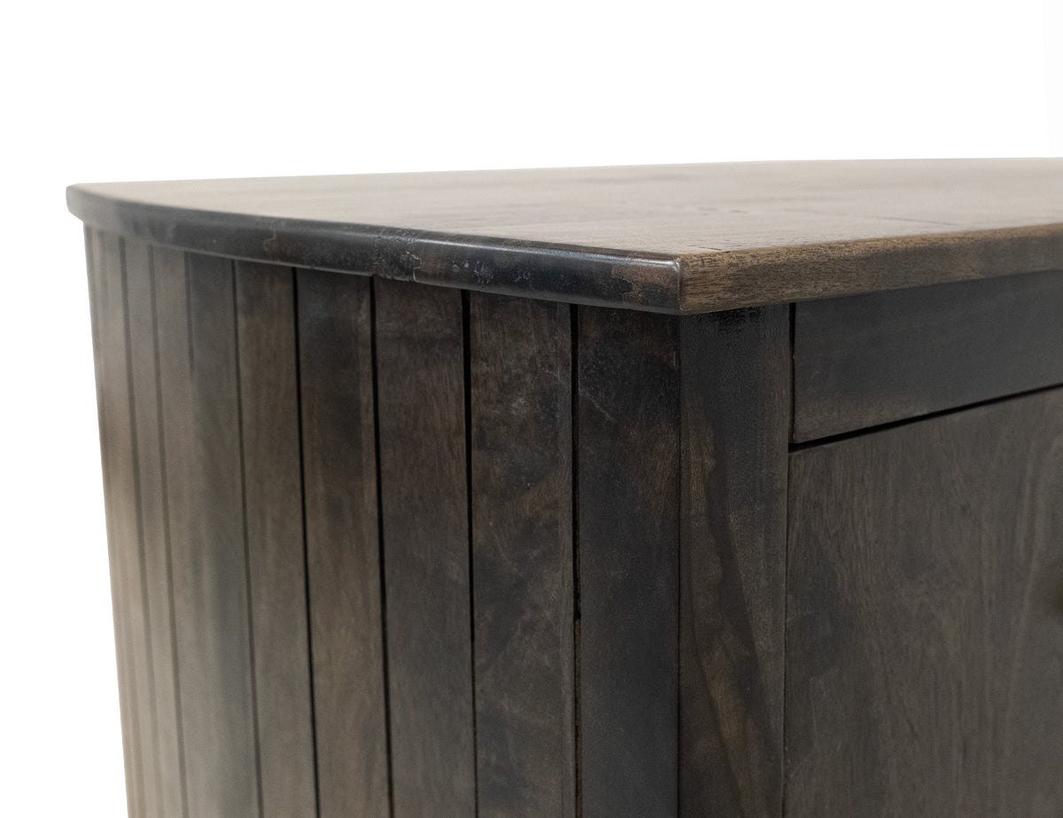 Dark Mezquite Chest, Black, 5 Drawer - IFD6632CHT