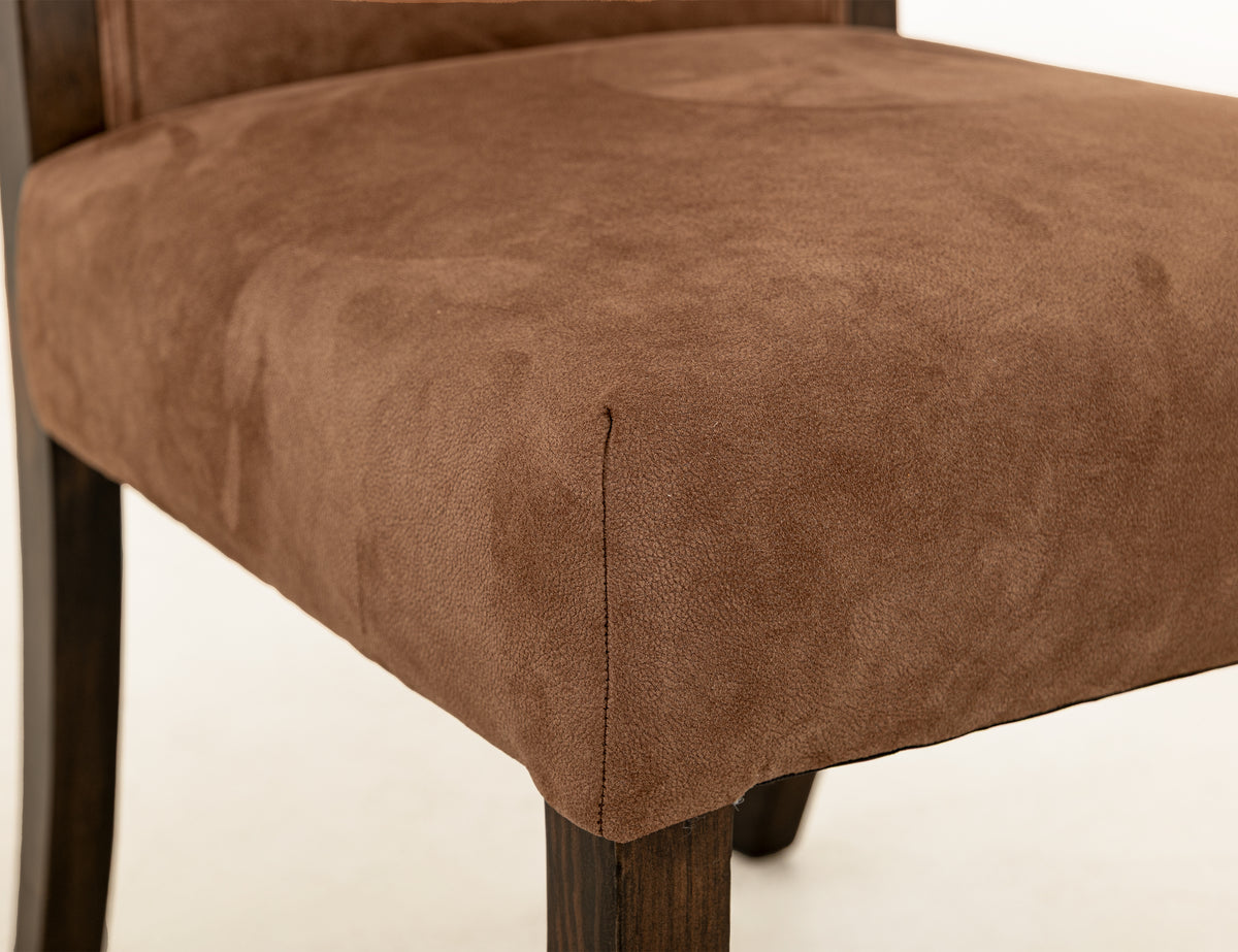 Raramuri Upholstered Chair, Black, Poly Suede - IFD4851CHUBN