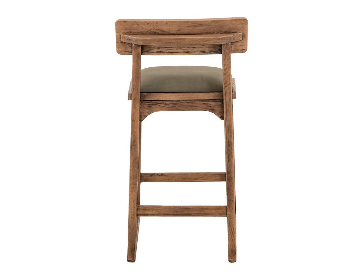 Balam Upholstered Barstool, Brown, 30" - IUP422-BST30-232