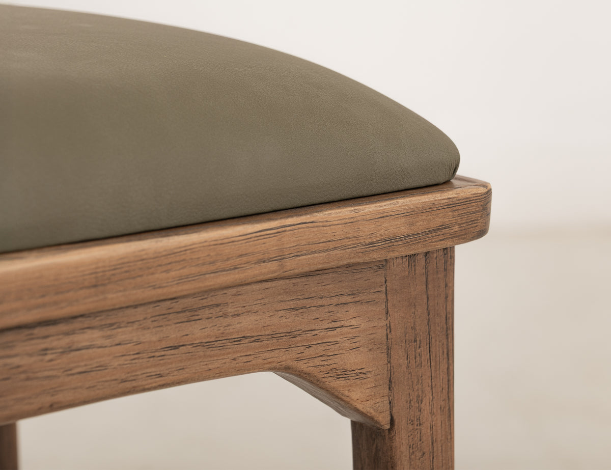 Balam Upholstered Barstool, Brown, 30" - IUP422-BST30-232