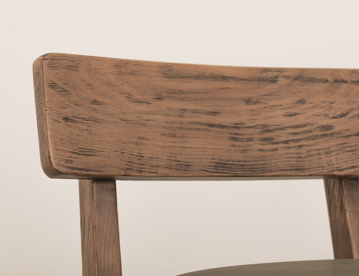 Balam Upholstered Barstool, Brown, 30" - IUP422-BST30-232
