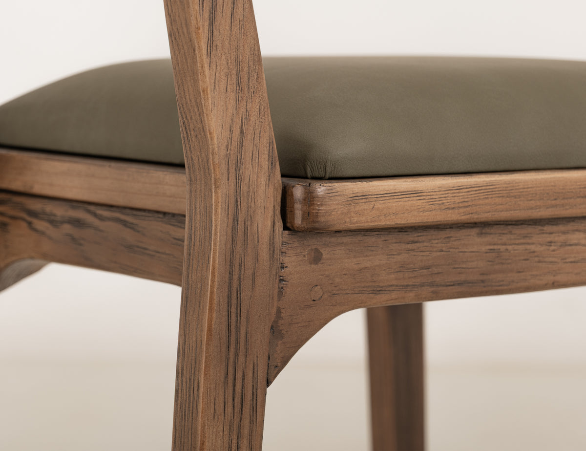 Balam Upholstered Barstool, Brown, 30" - IUP422-BST30-232