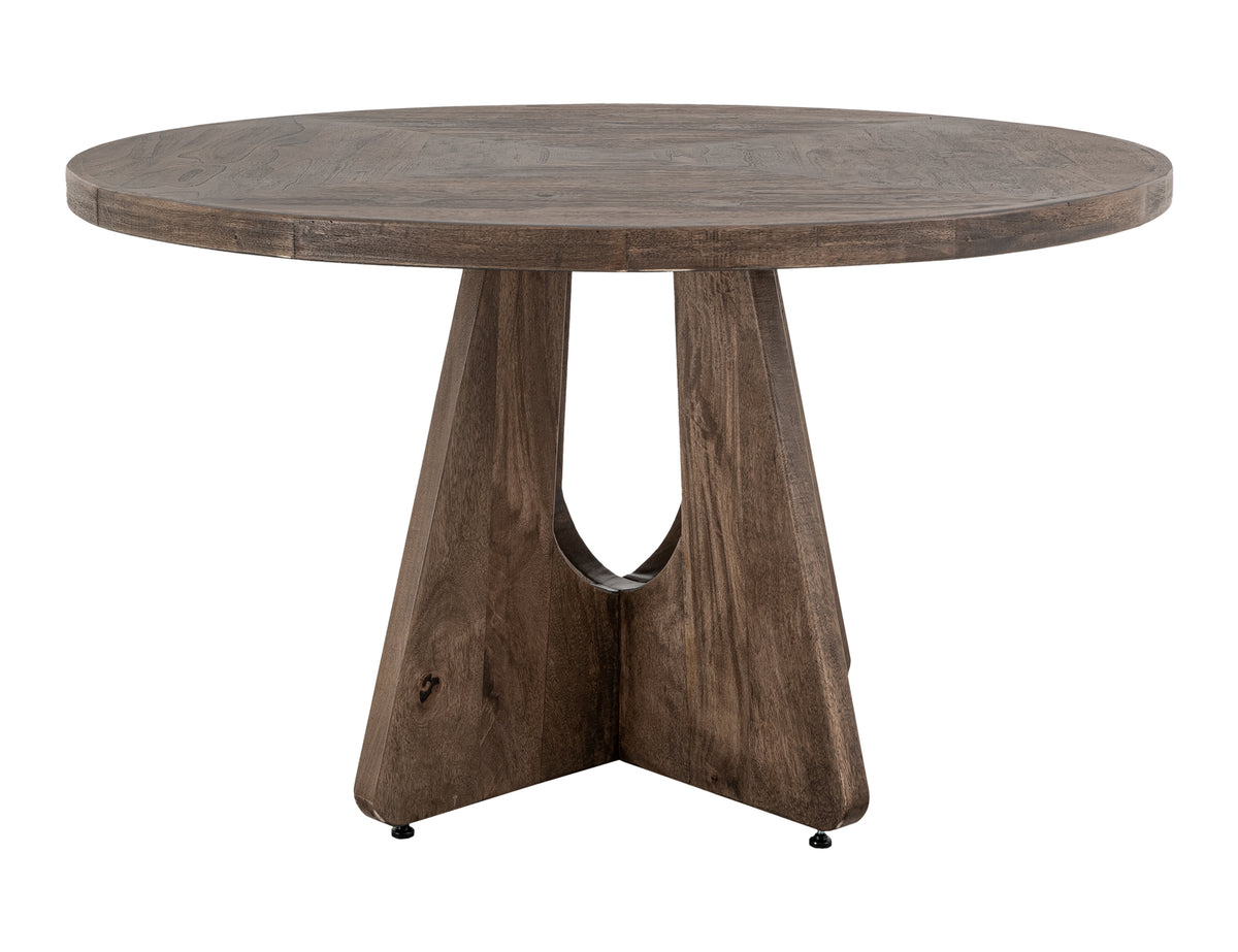 Black Balam Round Table, Black, top