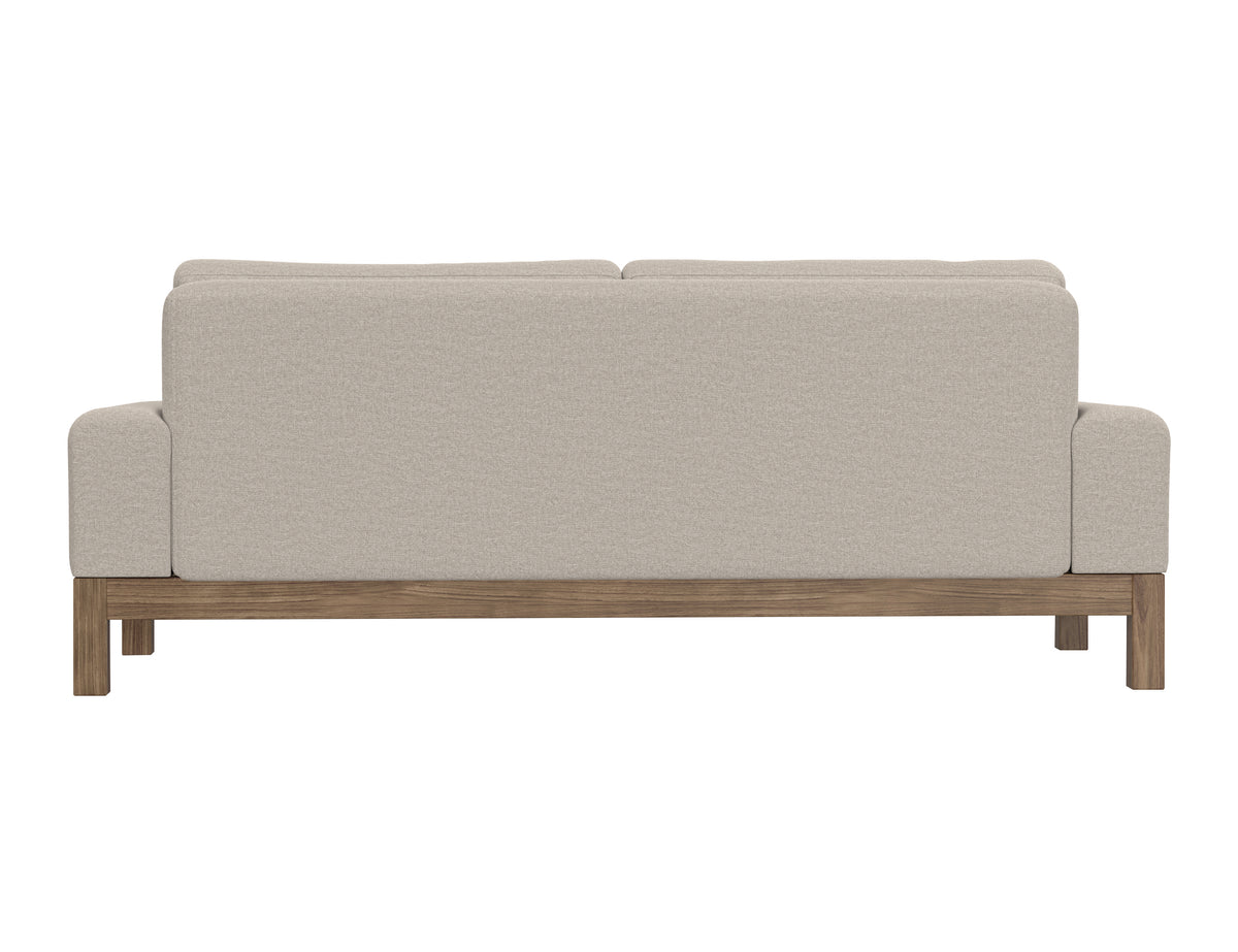 Sedona Sofa, Beige, Wooden Frame & Base 2 cushions