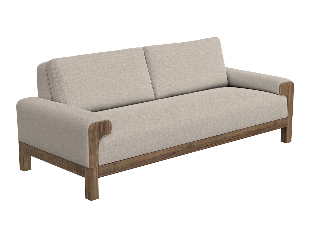 Sedona Sofa, Beige, Wooden Frame & Base - IUP966-SOF-161