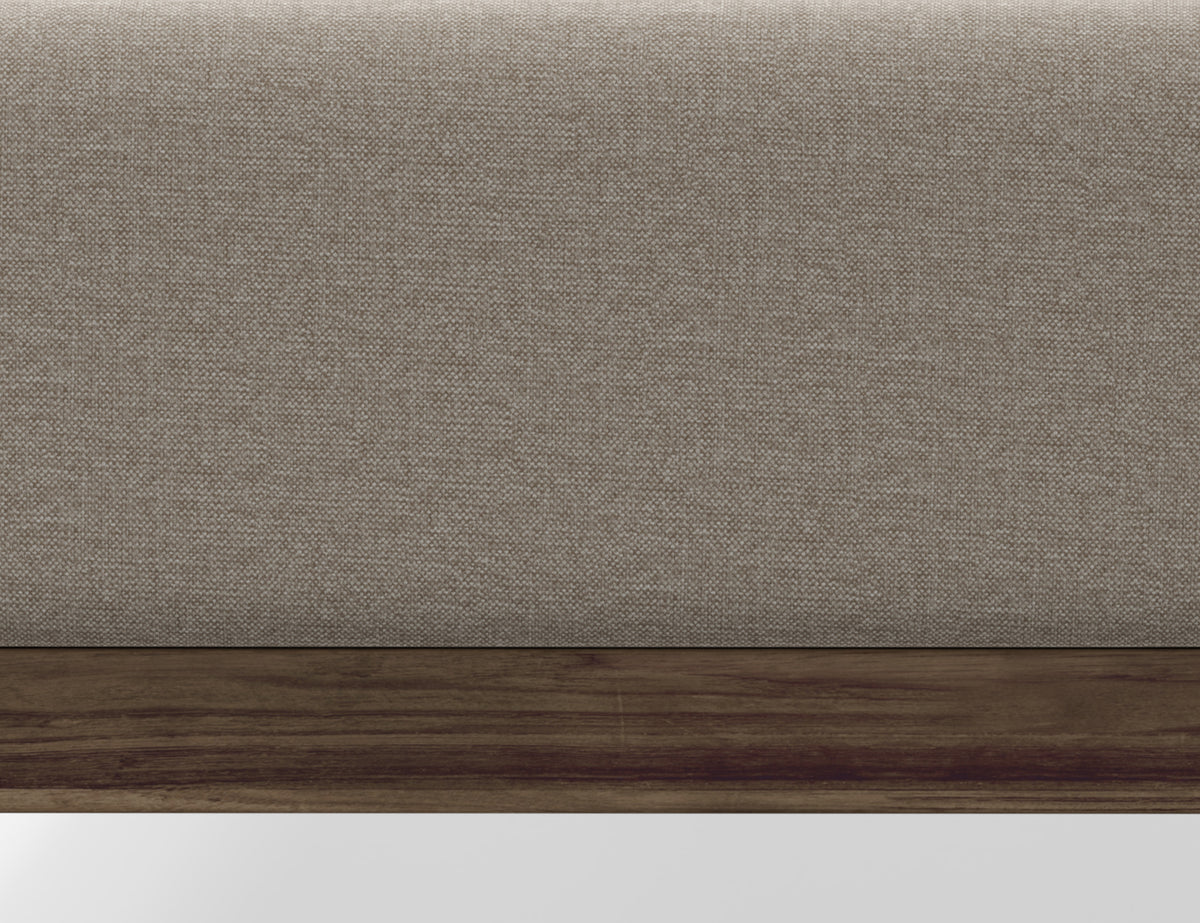 Sedona Sofa, Beige, Wooden Frame & Base 2 cushions
