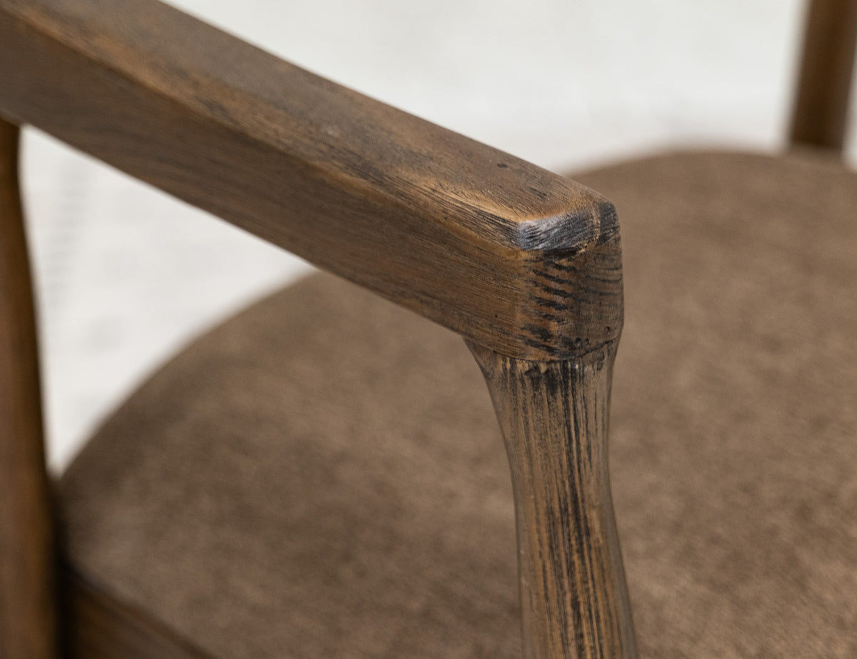 Natural Teca Chair, Brown, Wooden - Pine