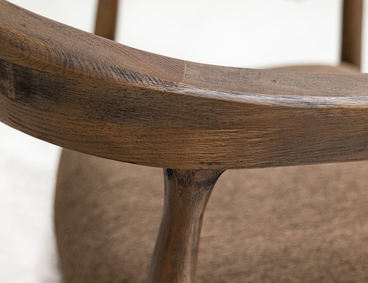 Natural Teca Chair, Brown, Wooden - Pine
