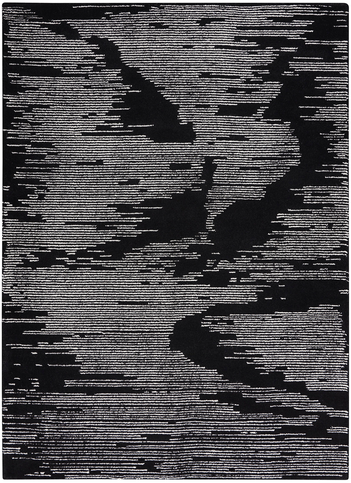 Ma30 Star SMR02 Black Ivory Rug