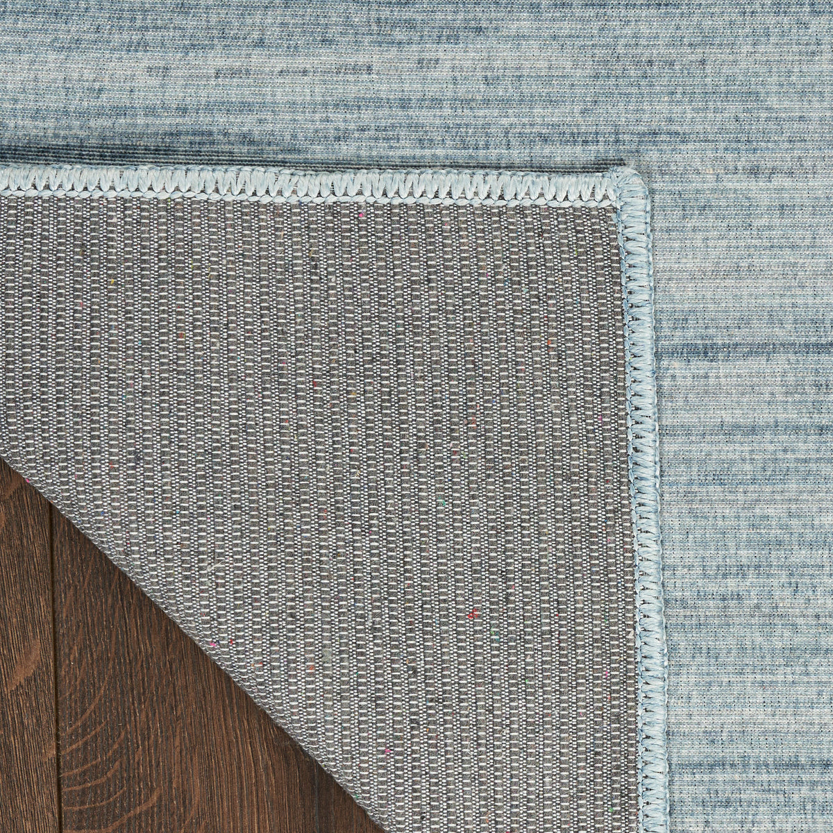 Washable Essentials WAE01 Aqua Rug