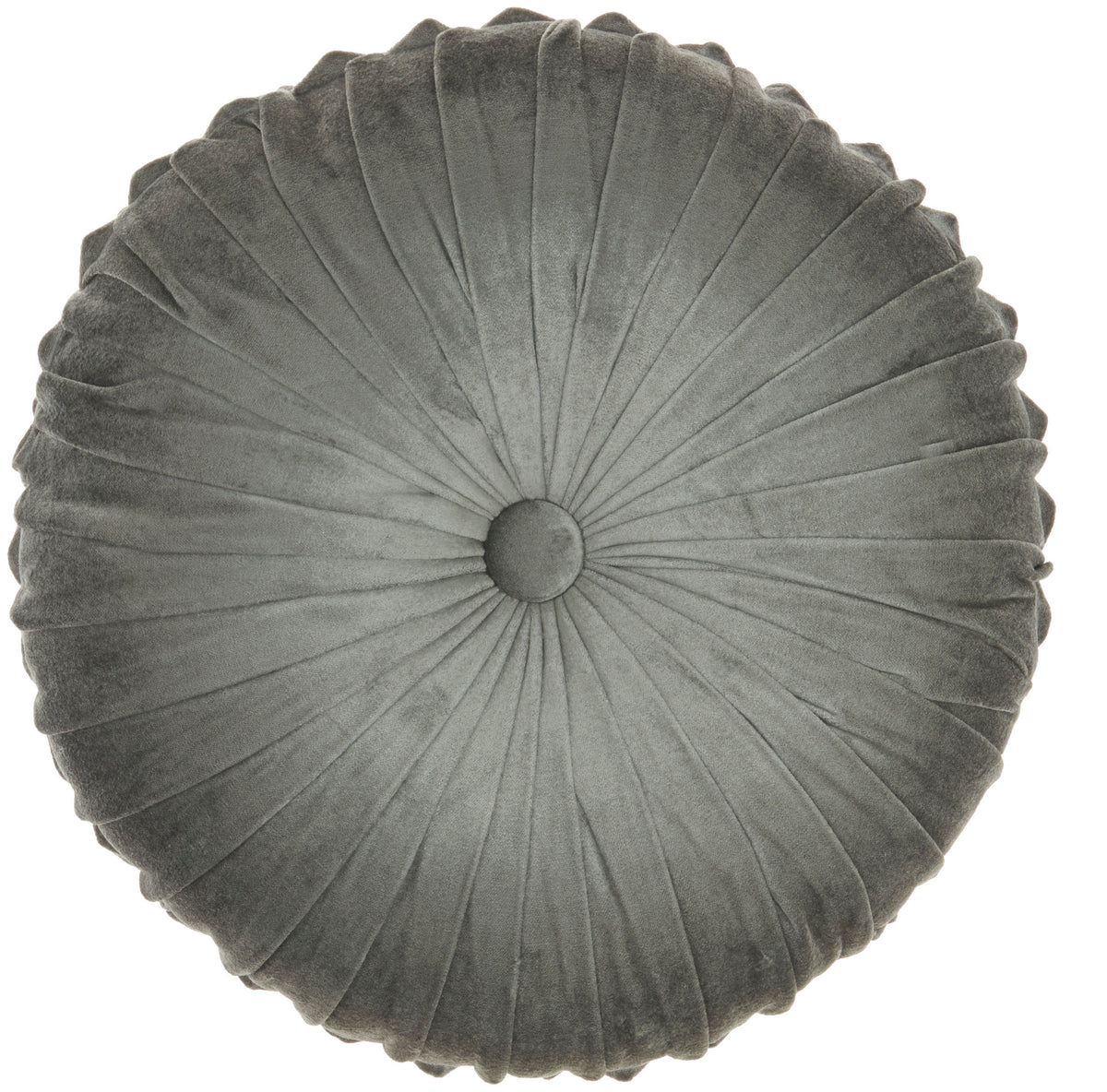 Sofia RC813 Charcoal 16" X 16" Round Throw Pillows