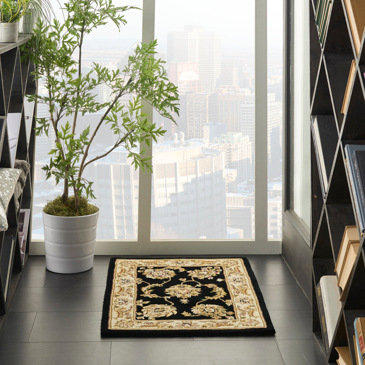 Nourison 2000 2022 Black Rug