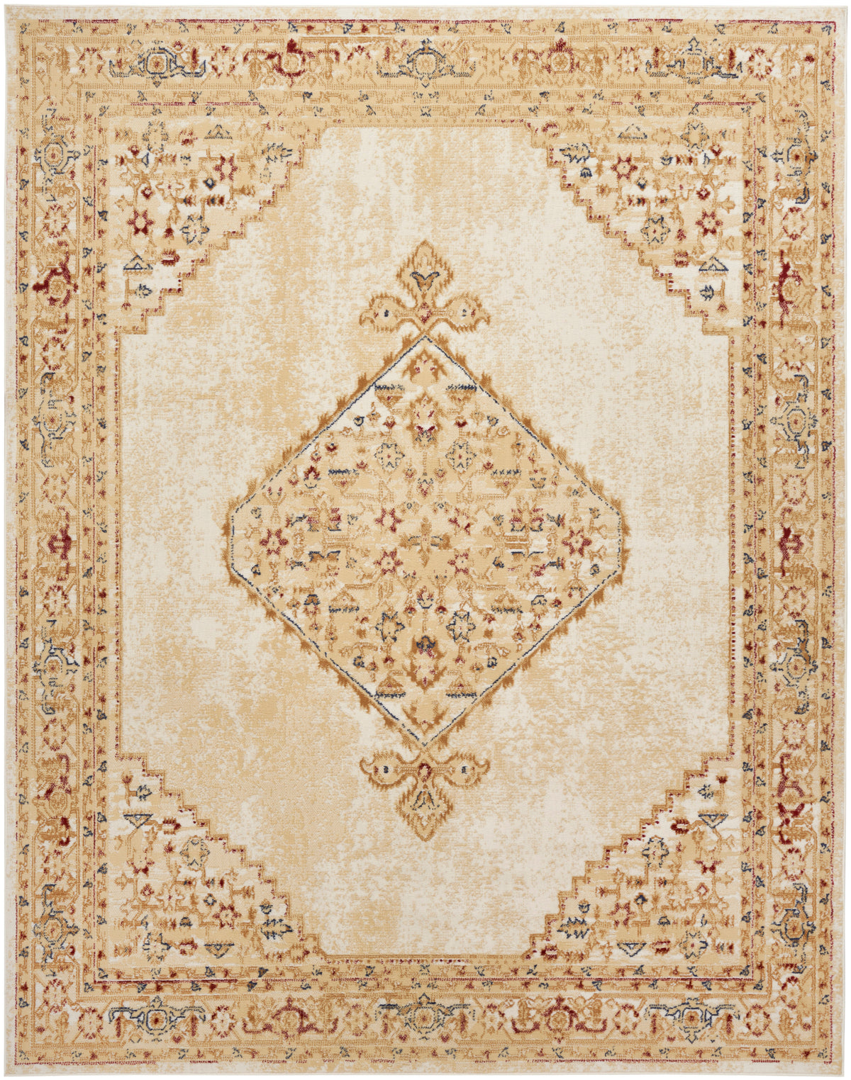 Grafix GRF43 Cream Multicolor Rug