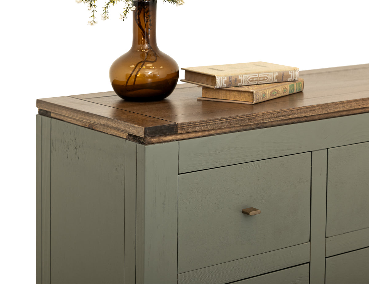 Timber Console, 12 Drawer