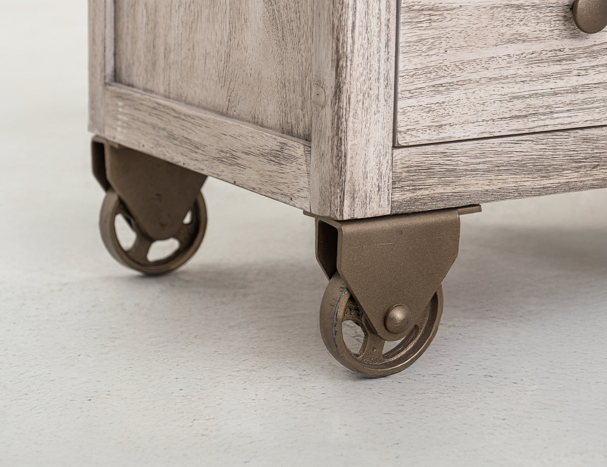 Oslo Console, White, 12 Drawer