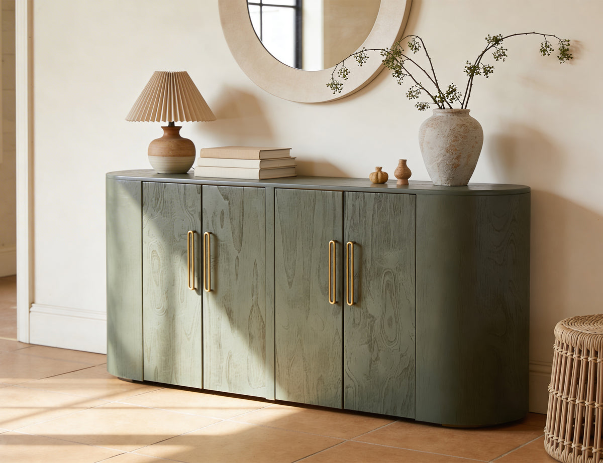 Balam Console, Green, 4 Door