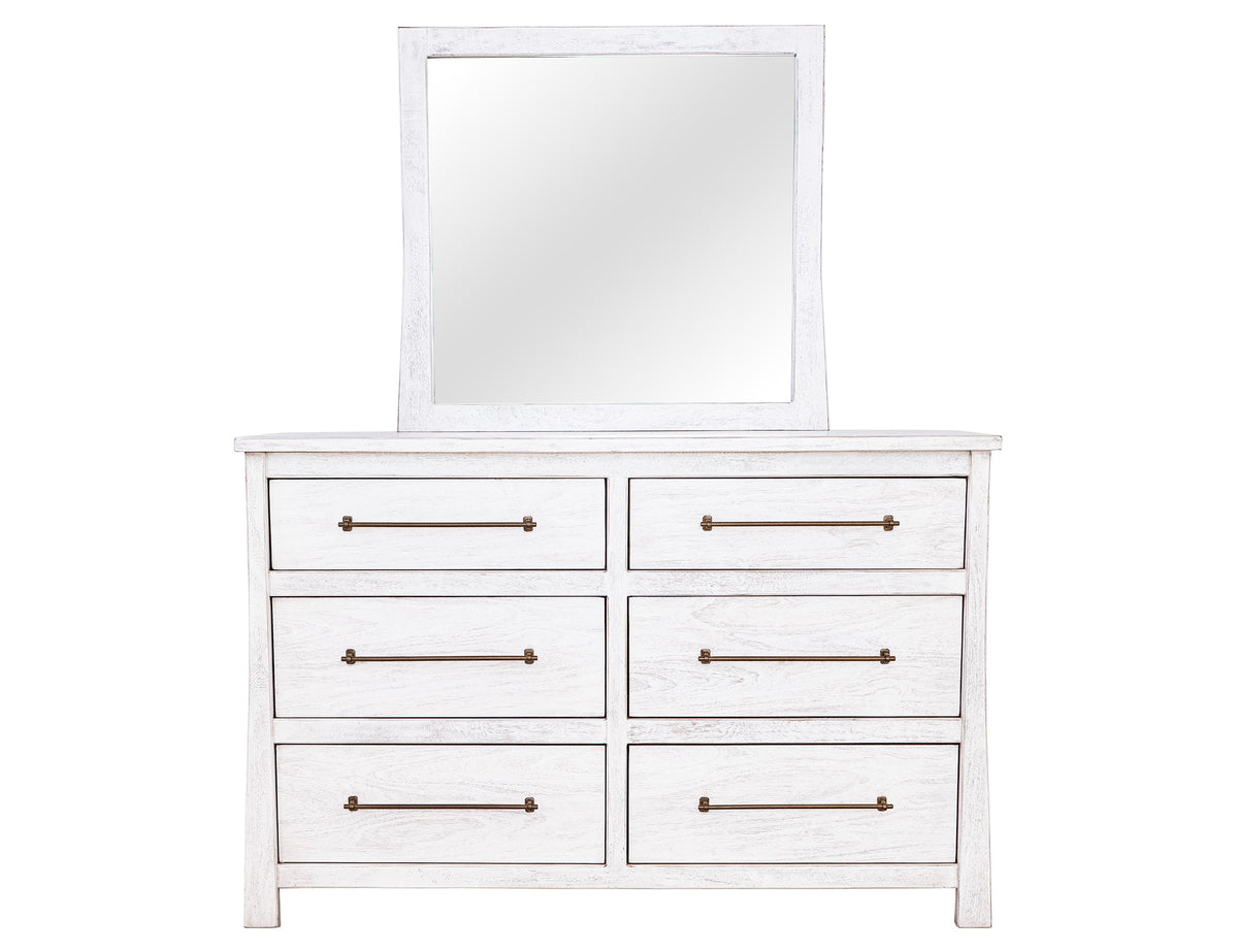 White Roots Mirror