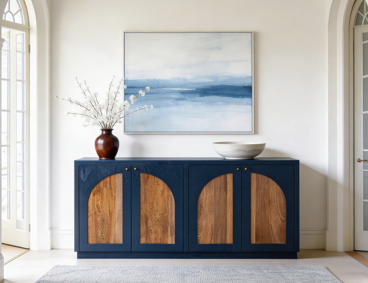 Arcadia Console, Dark blue, 4 Door