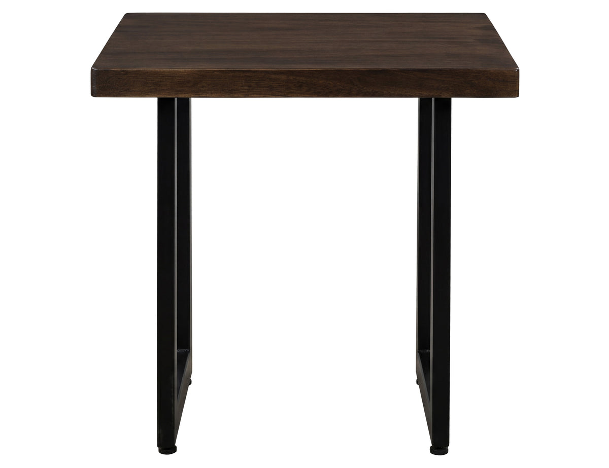 Zaphiro End Table, Brown - Parota