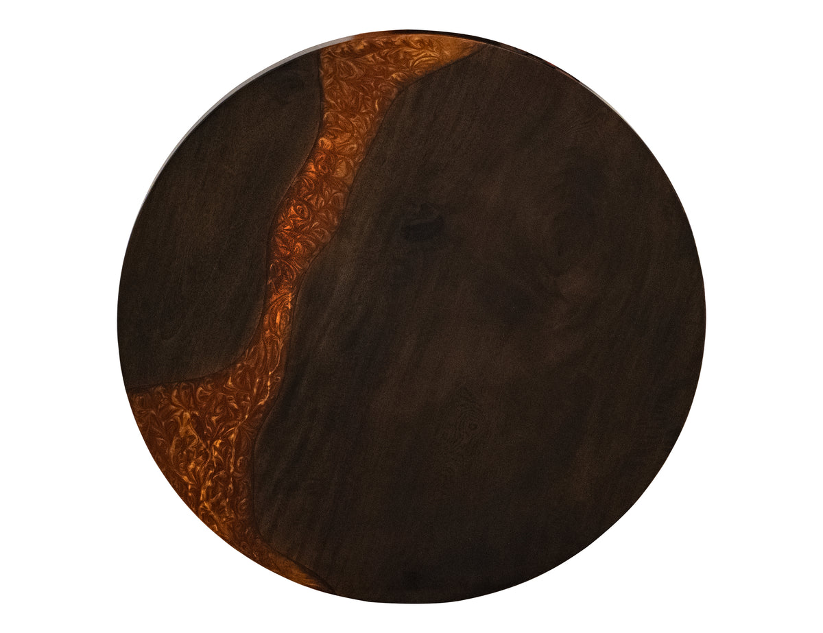 Raramuri Cocktail Table, Black - Mango & Resin