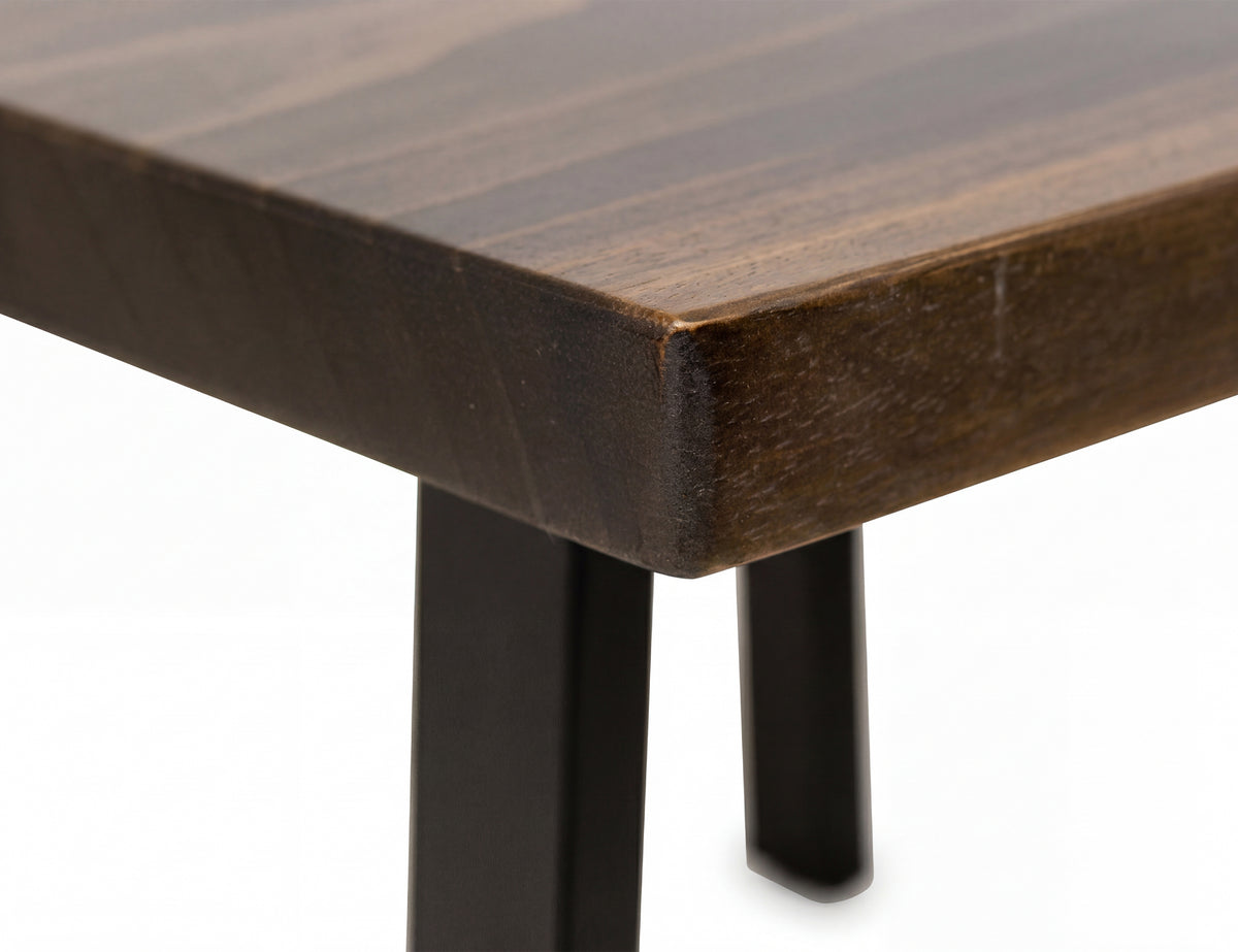 Zaphiro End Table, Brown - Parota