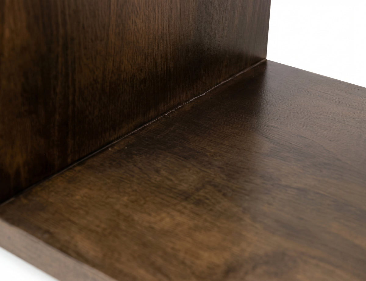 Zaphiro Console, Brown, Solid wood