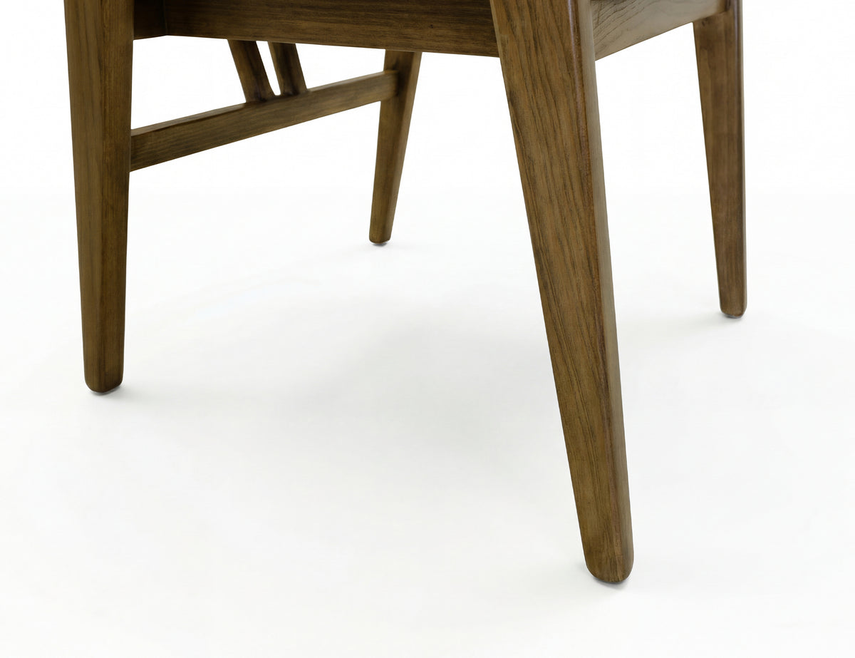 Silver Upholstered Chair, Ivory, Poly Suede - IFD6476CHU