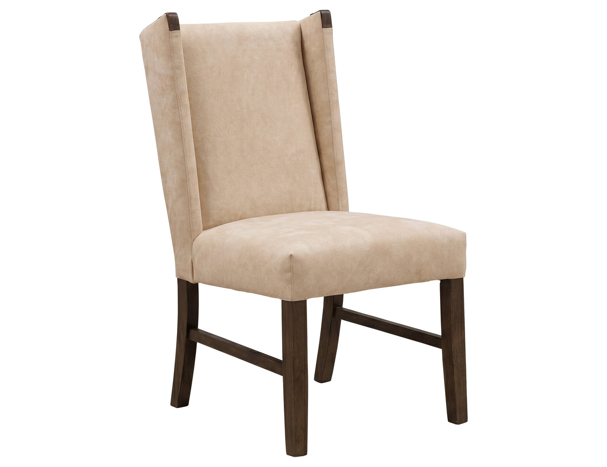 Forge Upholstered Chair, Ivory, Poly Suede - IFD5821CHU
