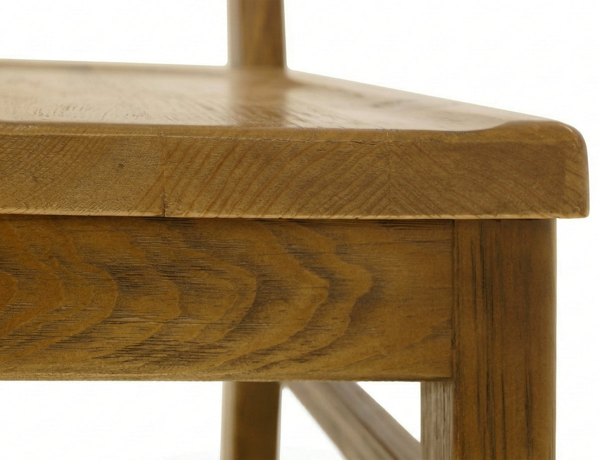 Balam Chair, Brown, Wooden - IFD4226CHR