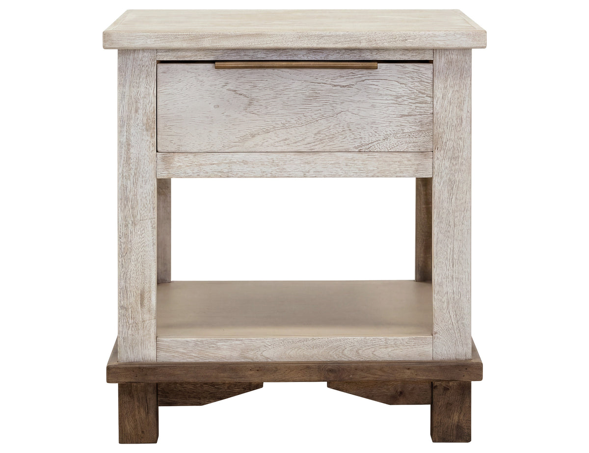 Golden Loft End Table, 1 Drawer