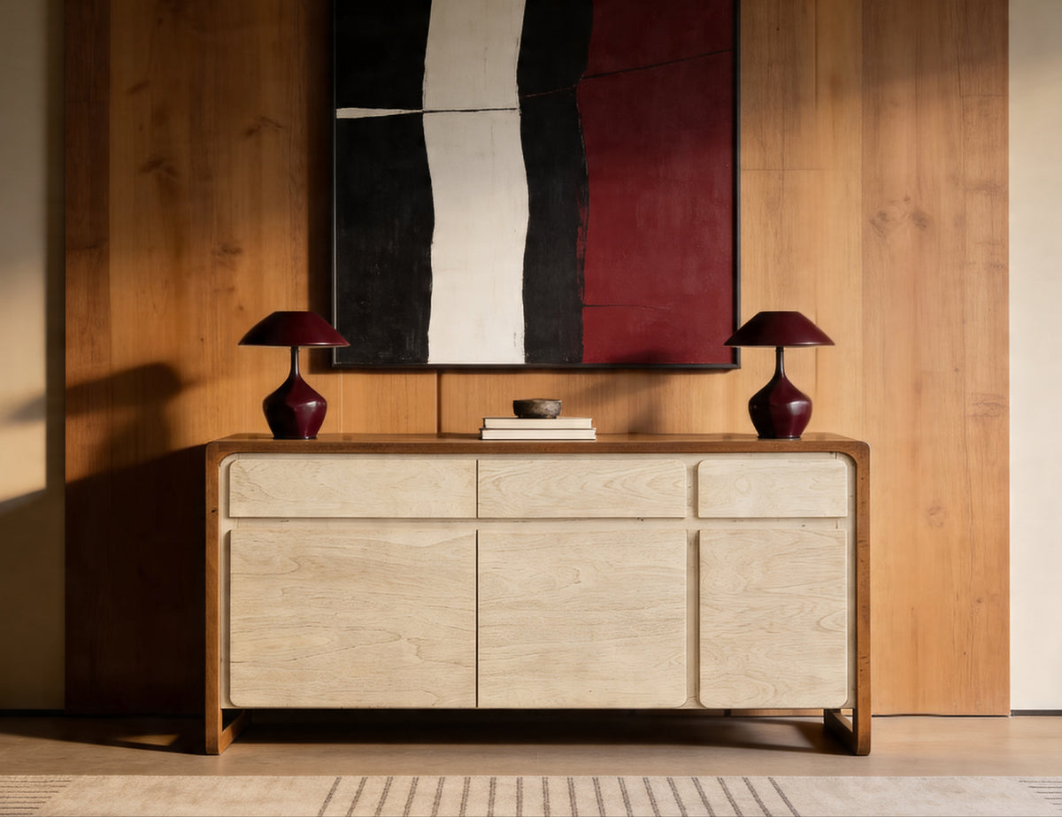 Evoke Console, 3 Drawer & 3 Door