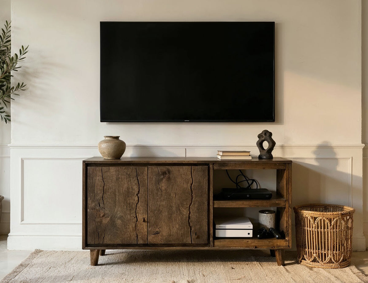 Savia TV Stand, 2 Door, TV Stand 52"