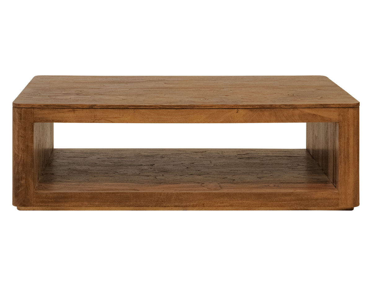 Balam Cocktail Table, Brown, 1 Shelf - IFD4223CKT