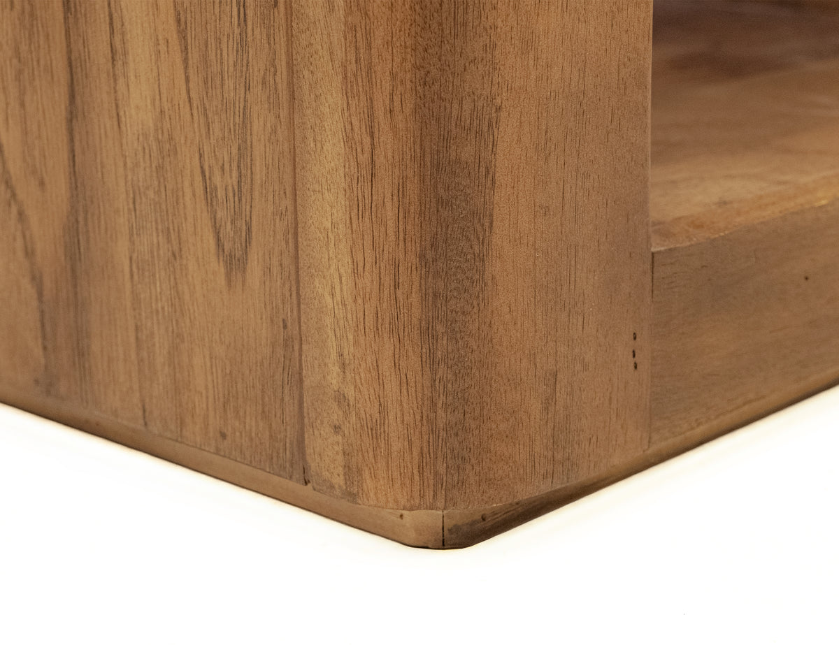 Balam Cocktail Table, Brown, 1 Shelf - IFD4223CKT