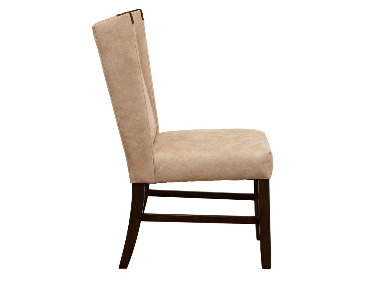 Forge Upholstered Chair, Ivory, Poly Suede - IFD5821CHU