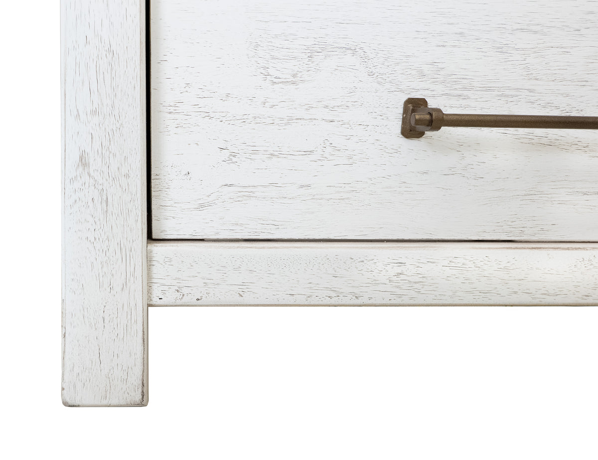 White Roots Chest, 5 Drawer