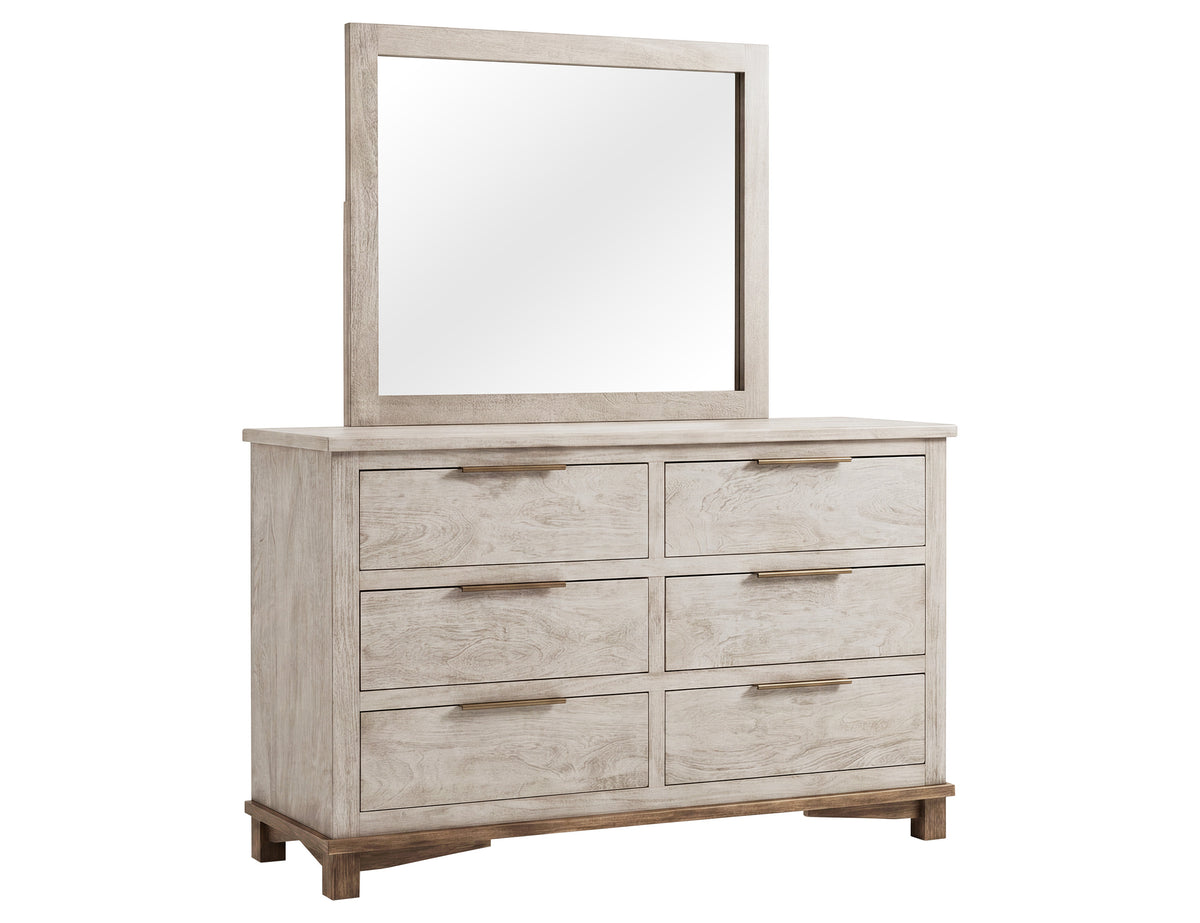 Golden Loft Dresser, 6 Drawer