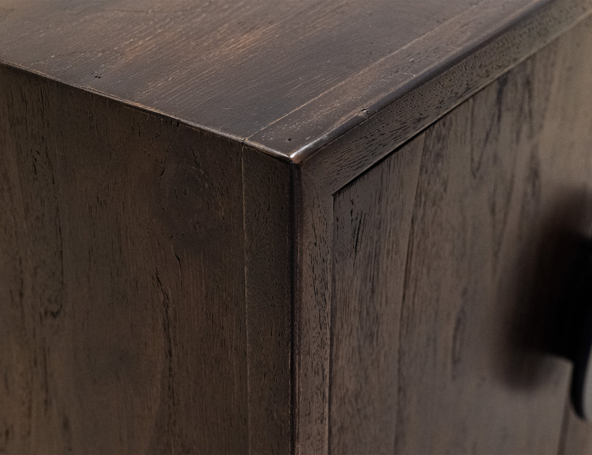 Moka Console, Brown, 4 Door