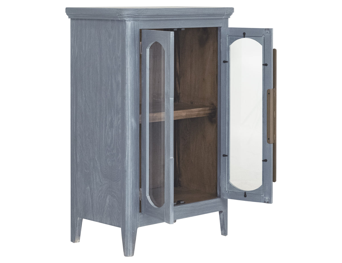 Brava Collection Console, Blue, 2 Door