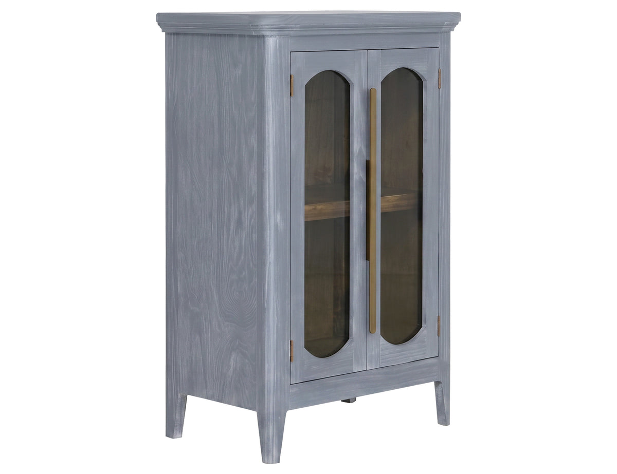 Brava Collection Console, Blue, 2 Door