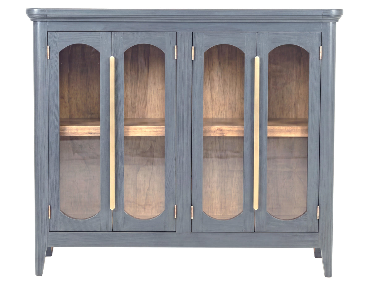 Brava Collection Console, Blue, 4 Door