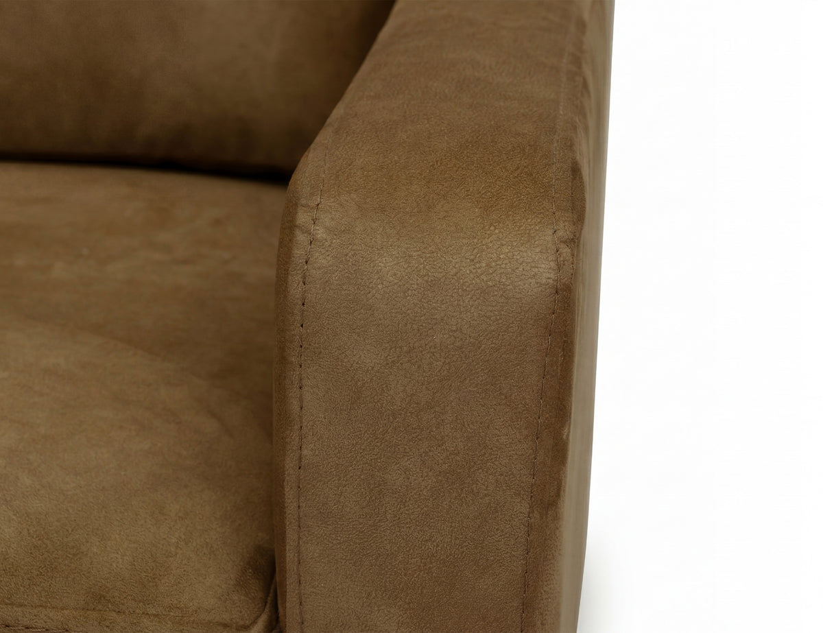 Zaphiro Loveseat, Brown