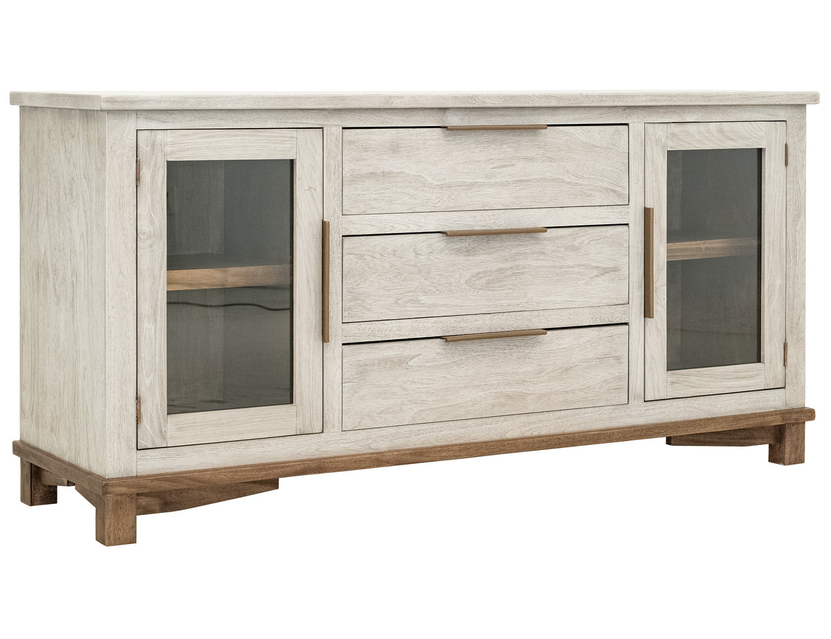 Golden Loft Buffet, 3 Drawer & 2 Door
